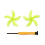 1pair For DJI Neo RCSTQ Drone 5 Blade Paddle Quick Release Replacement Blade(Green)
