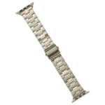 For Apple Watch SE 2023 44mm Stainless Steel Watch Band(Titanium)