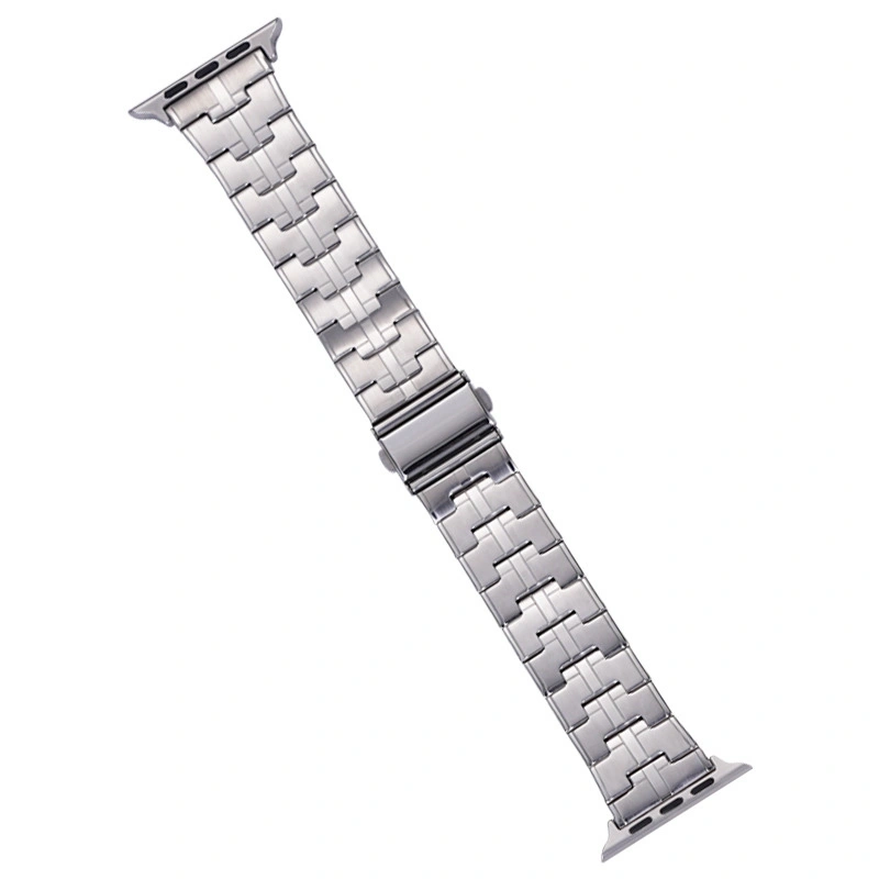 EDA006243203P For Apple Watch Ultra 2 49mm Stainless Steel Watch Band(Silver) - Image 1