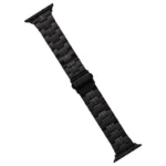 For Apple Watch SE 2022 44mm Stainless Steel Watch Band(Black)