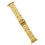 For Apple Watch 38mm Stainless Steel Watch Band(Gold)