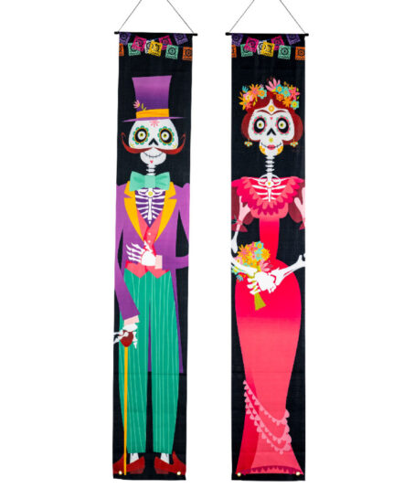 Διακοσμητικά Banner Day Of The Dead Υ.: 180cm 2τμχ