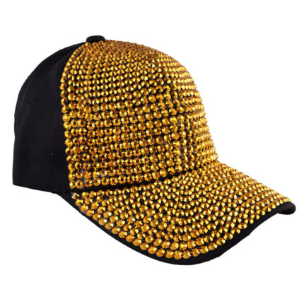 Καπέλο Disco Με Χρυσό Strass